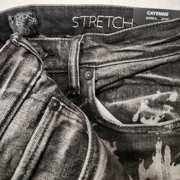NWT Men's PRPS Cayenne Stretch Super Skinny-fit Jeans - Picture 3 of 4